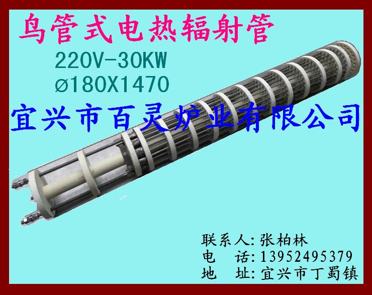 30KW鸟管式电热辐射管